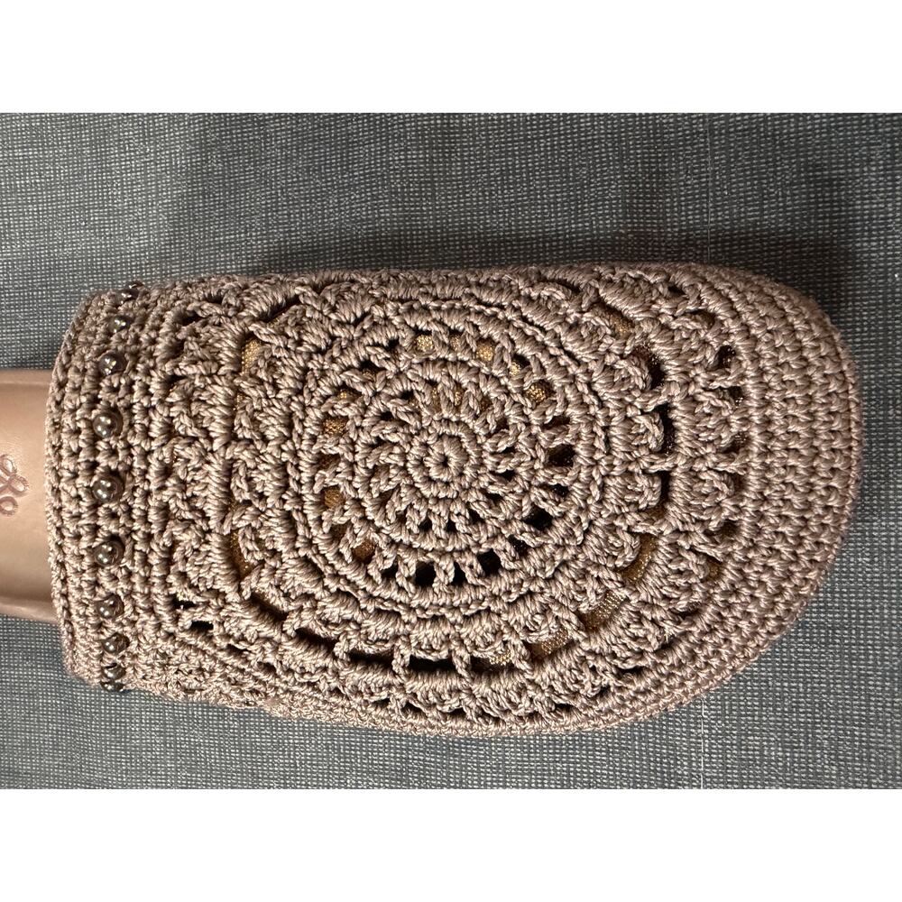 The Sak Bolinas Clog Mushroom Medallion Crochet Mule Womens 9 - Picture 11 of 16